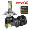 LED лампи автомобільні DriveX UL-01 H4/H19 5.5K 65W CAN к-т.